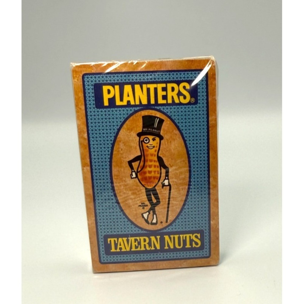 Vintage Planters Tavern Nuts Playing Cards SEALED Deck Hoyle Mr. Peanut